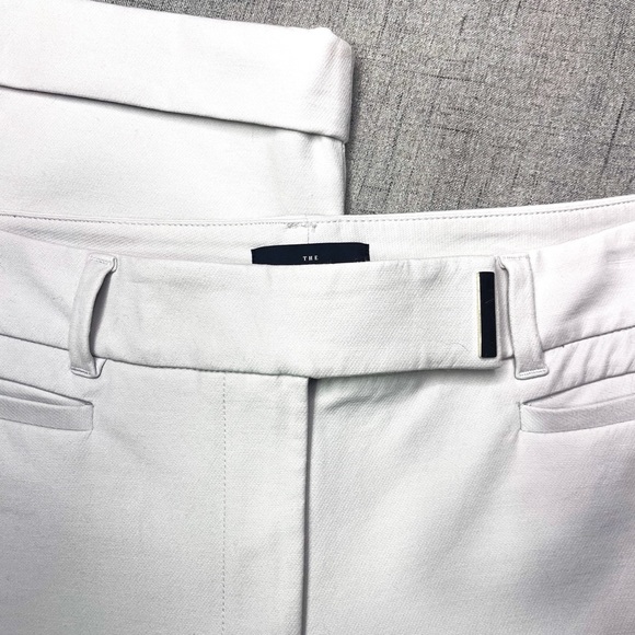 White House Black Market The Slim Crop Dress Pants Cuffed Ankle Pant 4 - Picture 11 of 14